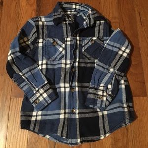 Arizona Boys flannel shirt sz 4